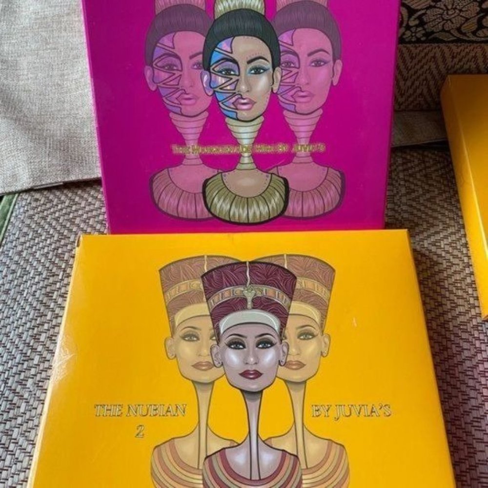 JUVIA’S PLACE Eyeshadow Bundle The Nubian 2 and The Masquarade Mini Palette NWT - Picture 12 of 14